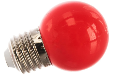Купить Лампа LED LB-37 1W E27 красный  FERON фото №3