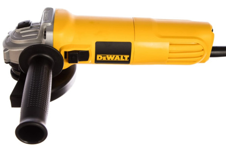 Купить Угло-шлифовальная машина Dewalt DWE4119-KS 125-950 Вт рег/оборот фото №2