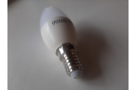 Купить Лампа GAUSS LED Elementary Candel 6W Е14 4100K 33126 фото №4