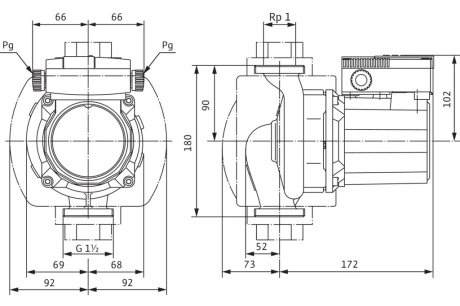 Купить Циркуляционный насос Wilo TOP-Z 25/10 EM PN6/10 2061964 фото №2